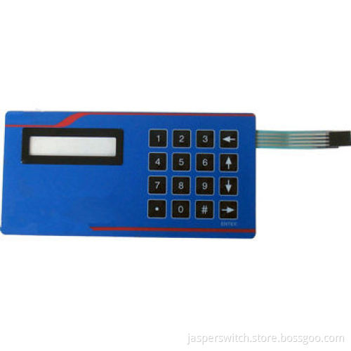 Membrane switch with embossed for electronics products